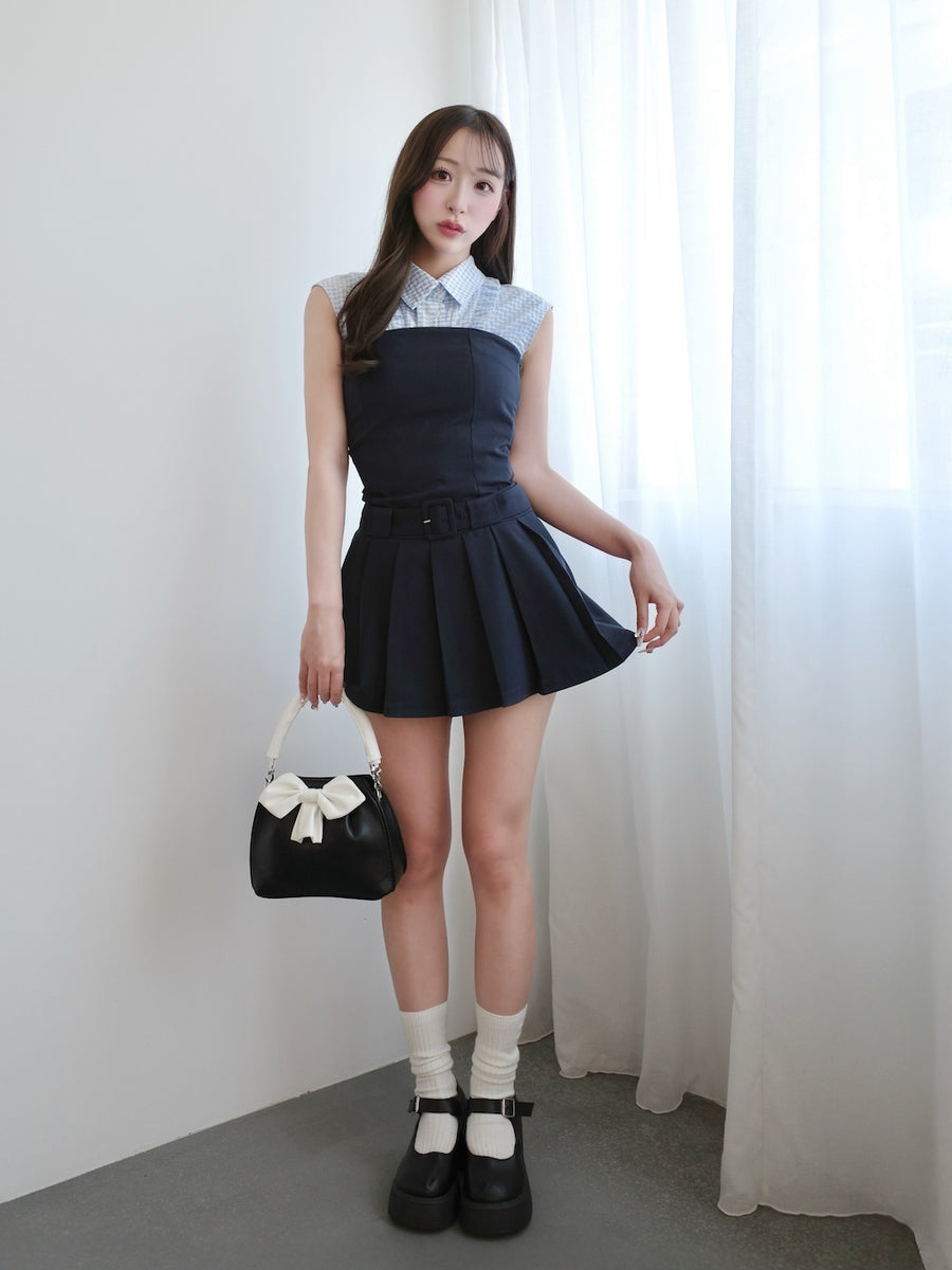 モデル：156cm（着用サイズ：FREE　着用カラー：NVY）