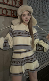 モデル：163cm（着用サイズ：FREE　着用カラー：IVO）