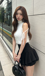 モデル：158cm（着用サイズ：FREE　着用カラー：IVO）