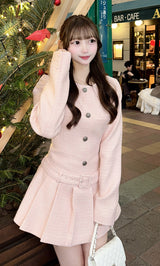 モデル：158cm（着用サイズ：FREE　着用カラー：PNK）