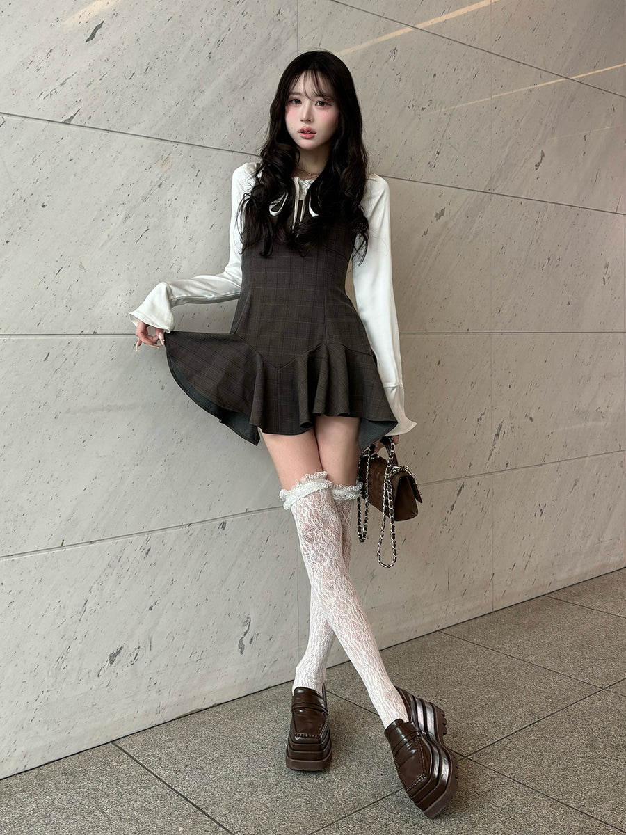 モデル：165cm（着用サイズ：FREE　着用カラー：BRN）