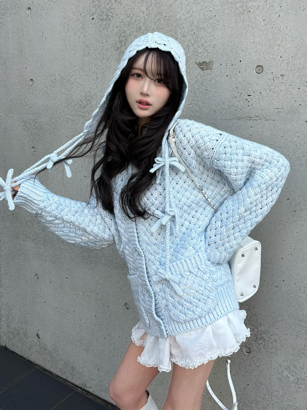 サイズ：FREE　カラー：SAX