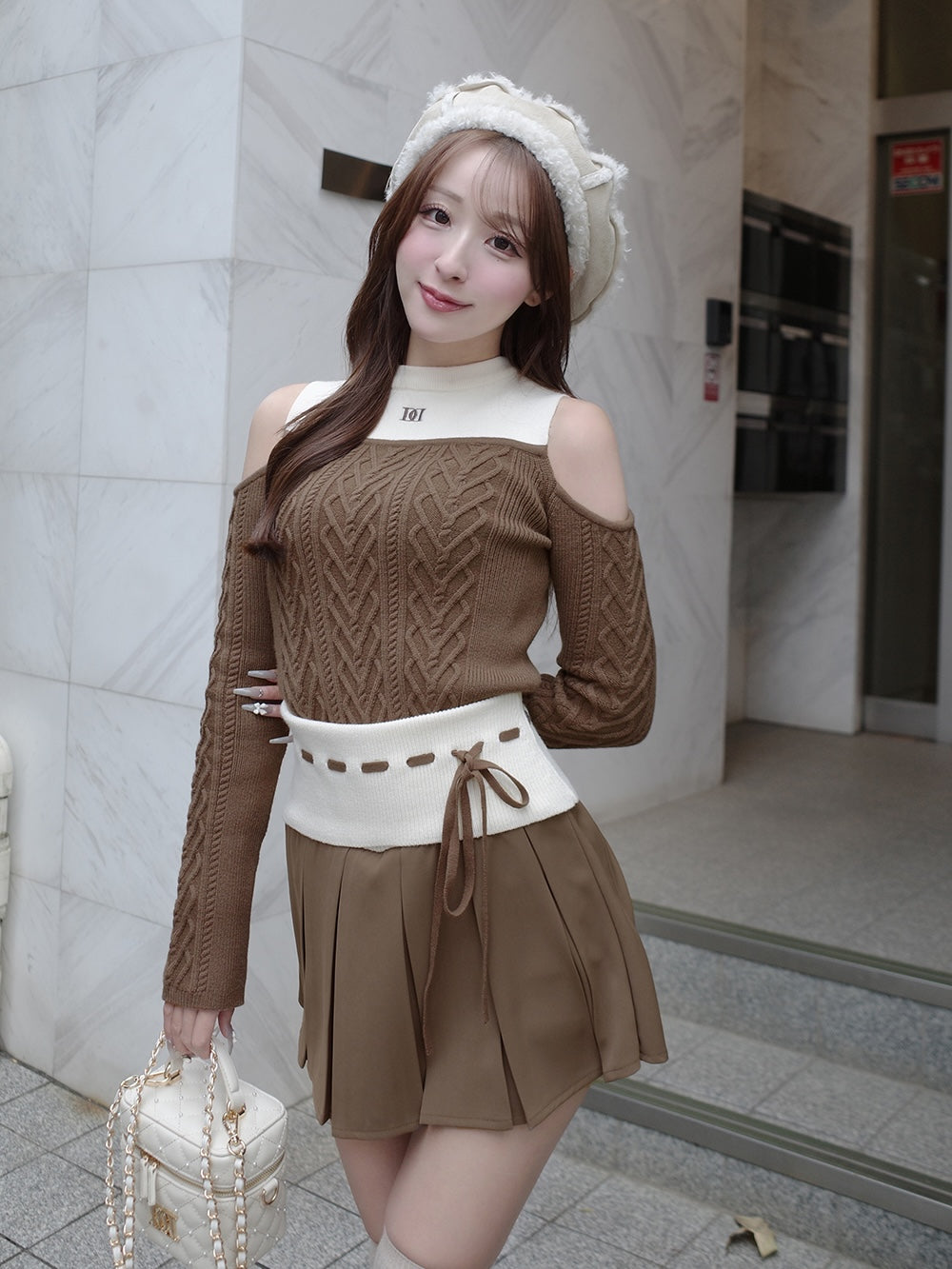 サイズ：FREE　カラー：IVO