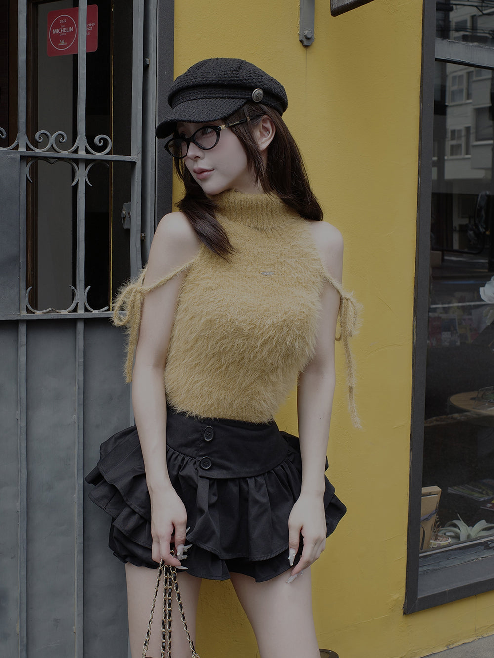 モデル：158cm（着用サイズ：FREE　着用カラー：MSD）