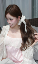 モデル：158cm（着用サイズ：FREE　着用カラー：PNK）