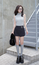 モデル：158cm（着用サイズ：FREE　着用カラー：GRY）