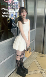 モデル：165cm（着用サイズ：FREE　着用カラー：WHT）