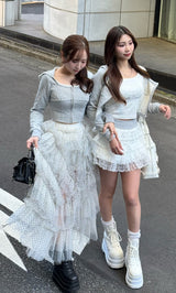 【GRY】158cm/FREE 【GRY】155cm/FREE
