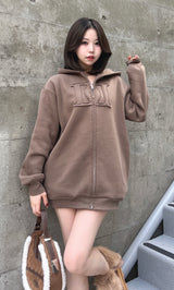 モデル：164cm（着用サイズ：FREE　着用カラー：MOC）