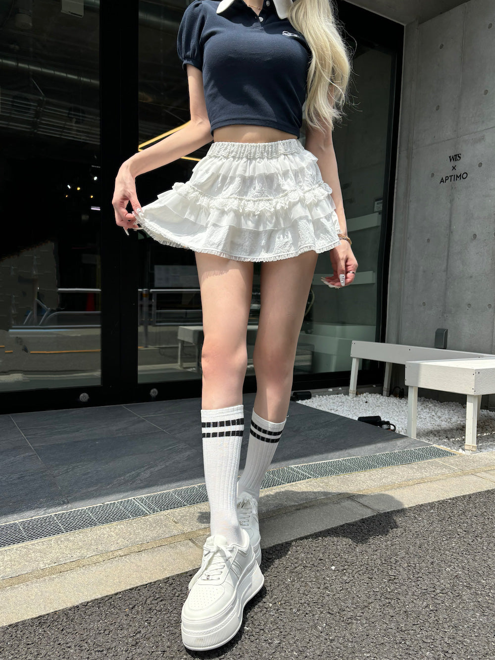 DRCHバイカラーポロシャツ