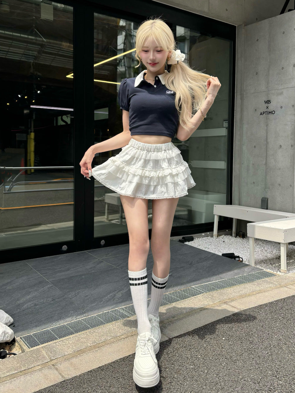 DRCHバイカラーポロシャツ