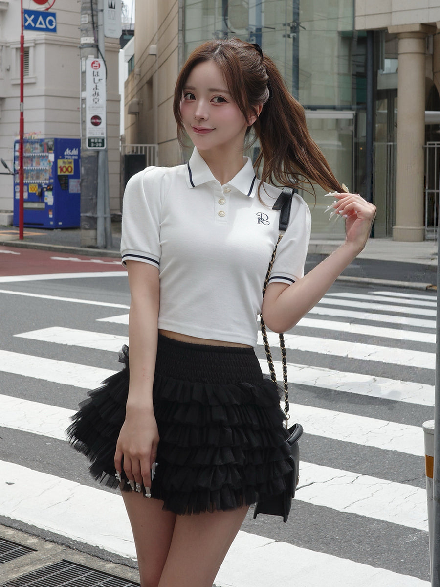 モデル：158cm（着用サイズ：FREE　着用カラー：WHT）