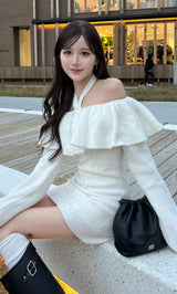 モデル：165cm（着用サイズ：FREE　着用カラー：IVO）