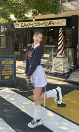 モデル：156cm（着用サイズ：FREE　着用カラー：L-GRY）