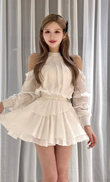モデル：165cm（着用サイズ：FREE　着用カラー：WHT）