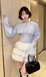 モデル：164cm（着用サイズ：FL　着用カラー：WHT）