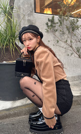 モデル：156cm（着用サイズ：S　着用カラー：CAM）