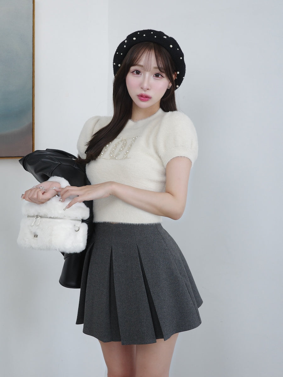 モデル：156cm（着用サイズ：S　着用カラー：GRY）