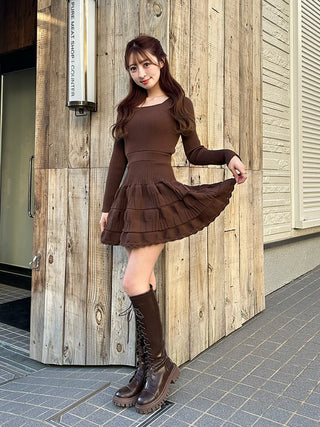 モデル：159cm（着用サイズ：FREE　着用カラー：BRN）