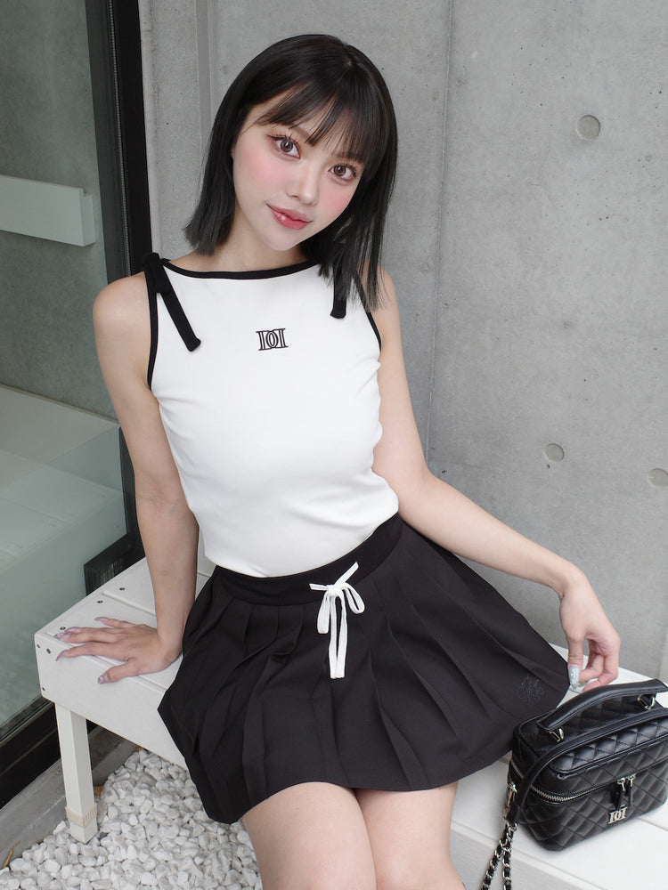 予約商品】リボンDDロゴノースリトップス – Darich (ダーリッチ)