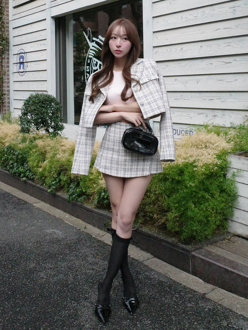 Vernal Tweed コンパクトジャケット