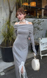 モデル：158cm（着用サイズ：FREE　着用カラー：GRY）