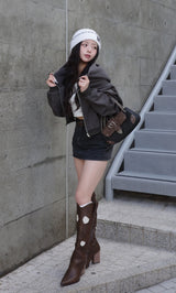 モデル：158cm（着用サイズ：FREE　着用カラー：C-GRY）