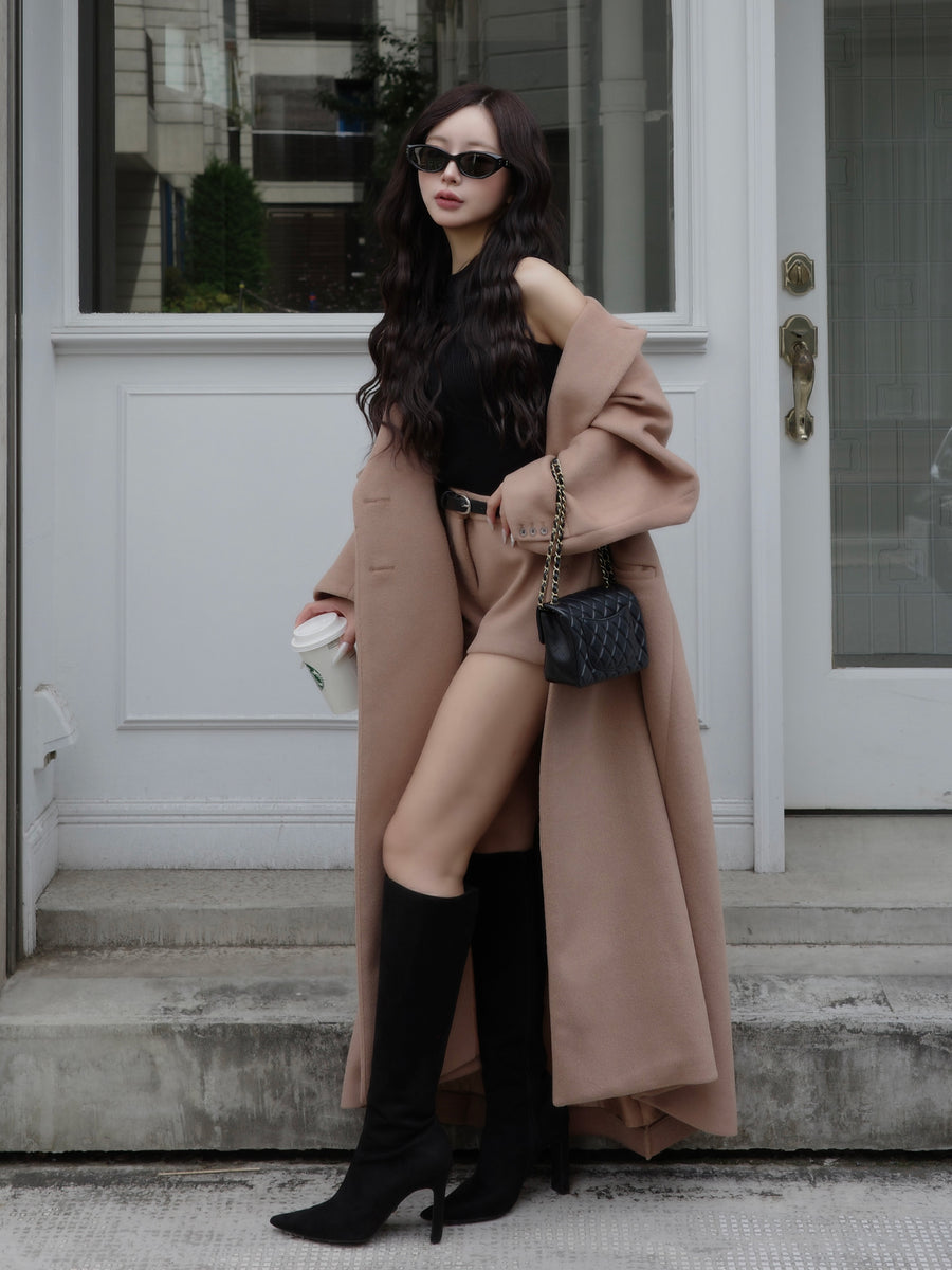 モデル：158cm（着用サイズ：S　着用カラー：CAM）