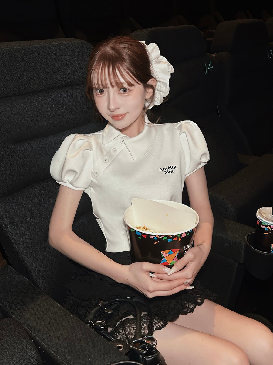 モデル：161cm（着用サイズ：FREE　着用カラー：WHT）