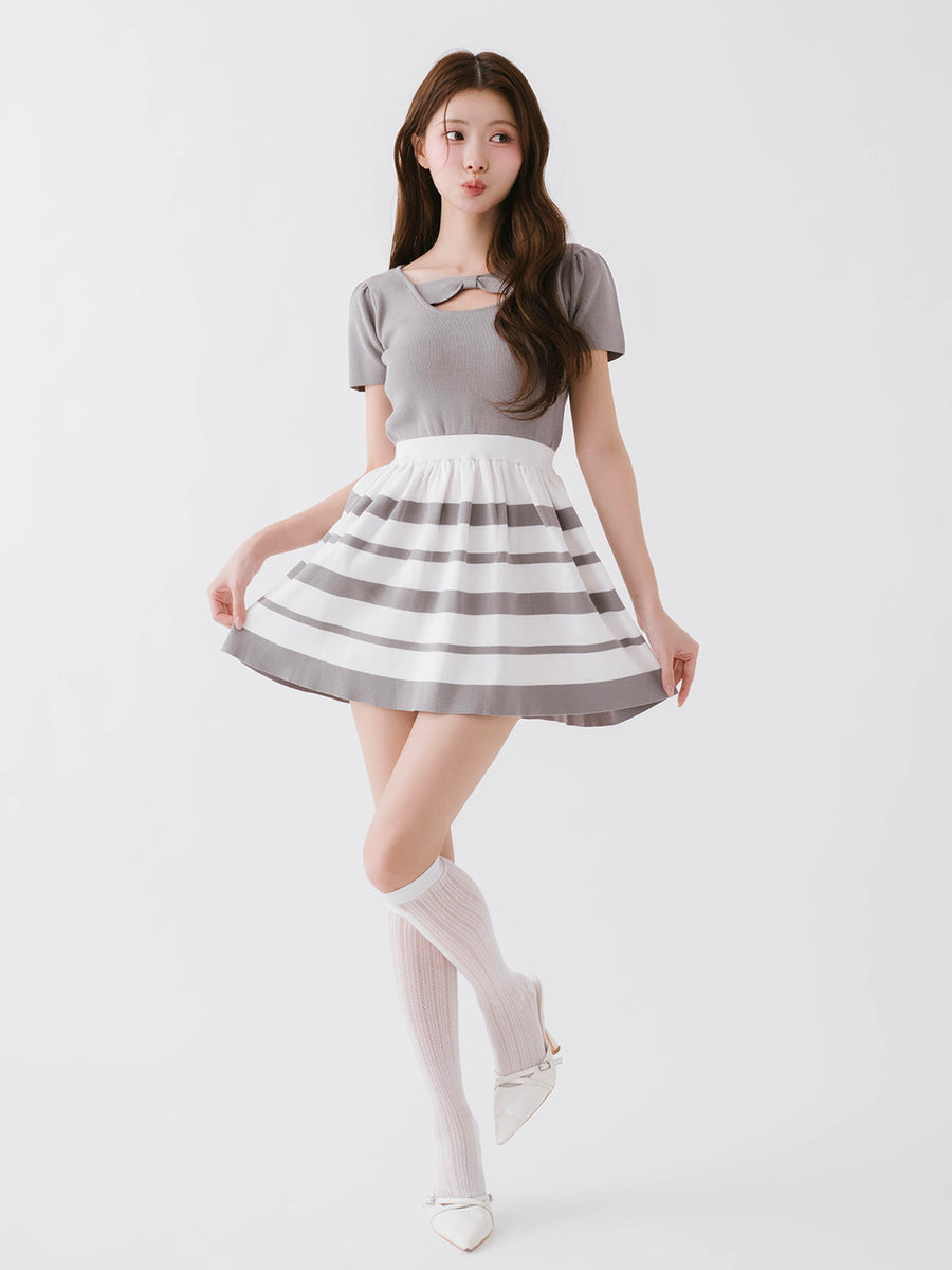 モデル：164cm（着用サイズ：FREE　着用カラー：GRY）