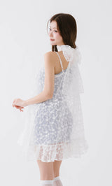 モデル：164cm（着用サイズ：FREE　着用カラー：WHT）