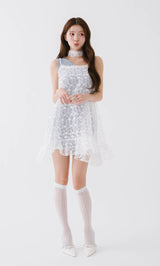 モデル：164cm（着用サイズ：FREE　着用カラー：WHT）