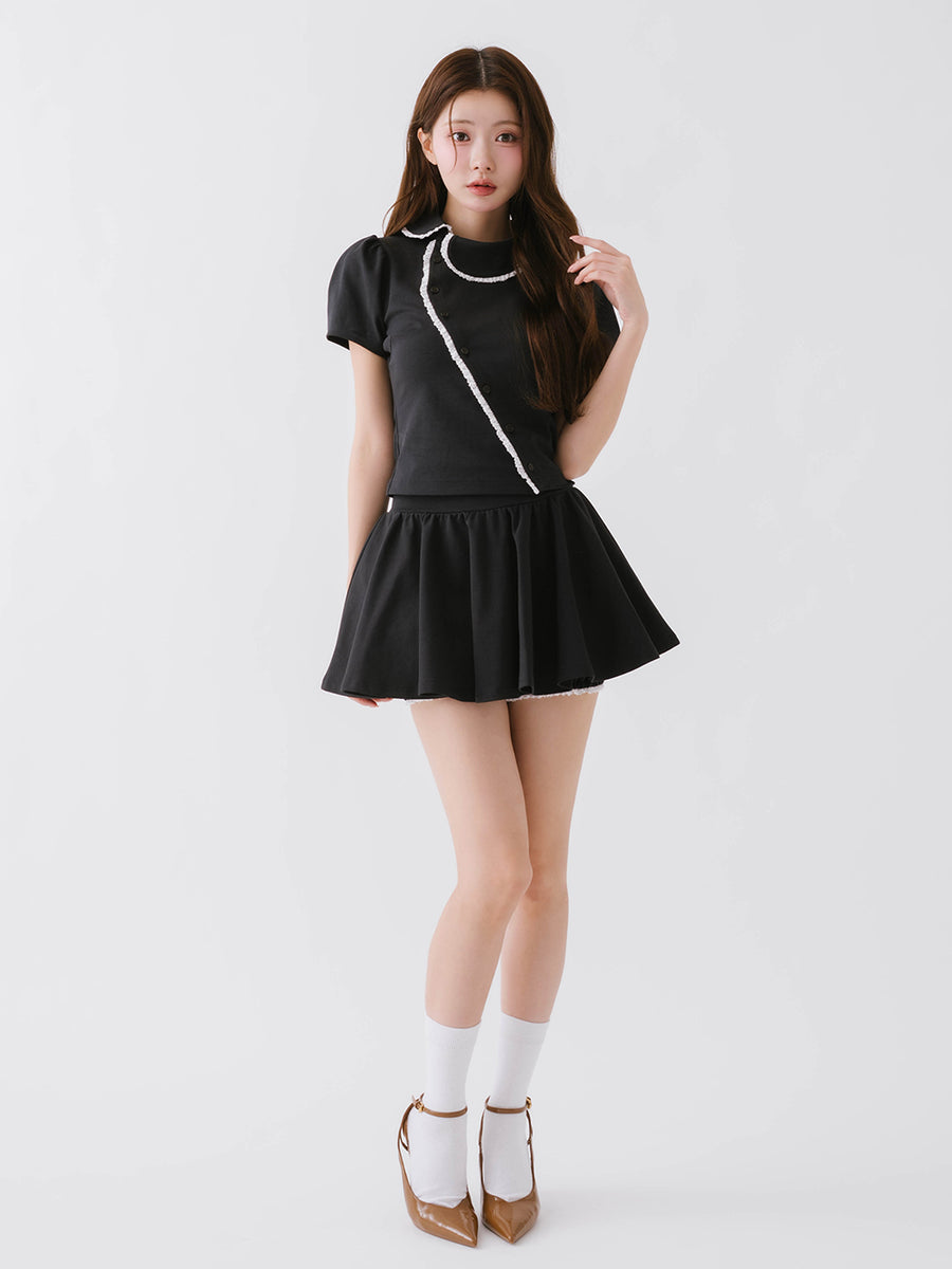 モデル：164cm（着用サイズ：FREE　着用カラー：NVY）
