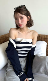 モデル：155cm（着用サイズ：FREE　着用カラー：NVY）