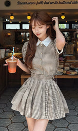 モデル：161cm（着用サイズ：FREE　着用カラー：BRN）