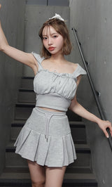 モデル：156cm（着用サイズ：FREE　着用カラー：GRY）