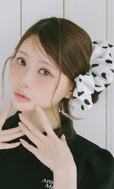 モデル：164cm（着用サイズ：FREE　着用カラー：DOT）