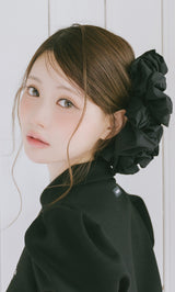 モデル：164cm（着用サイズ：FREE　着用カラー：BLK）