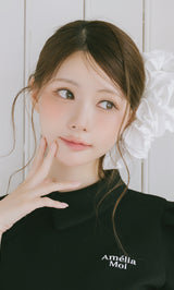 モデル：164cm（着用サイズ：FREE　着用カラー：WHT）