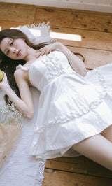 モデル：164cm（着用サイズ：FREE　着用カラー：WHT）