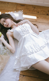 モデル：164cm（着用サイズ：FREE　着用カラー：WHT）