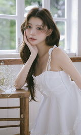 モデル：164cm（着用サイズ：FREE　着用カラー：WHT）