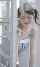 モデル：164cm（着用サイズ：FREE　着用カラー：GRY）