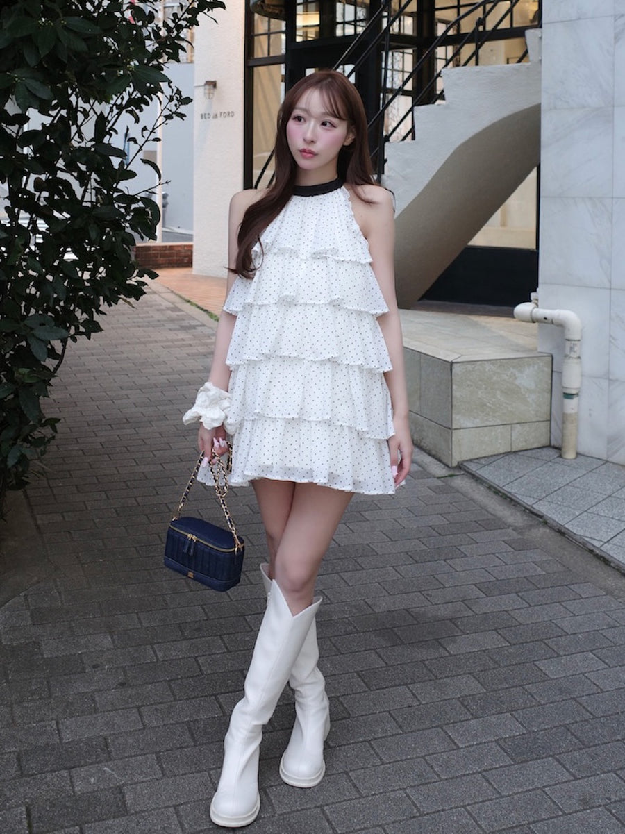 モデル：156cm（着用サイズ：FREE　着用カラー：IVO）