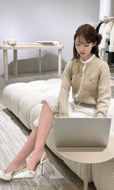 モデル：161cm（着用サイズ：FREE　着用カラー：BEG）