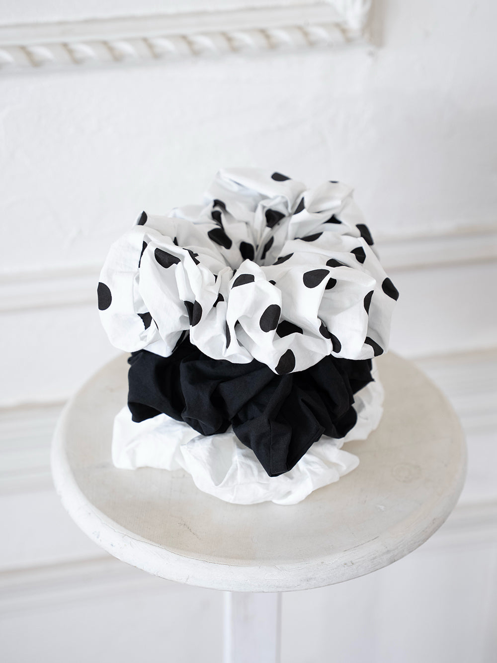 サイズ：FREE　カラー：DOT,WHT,BLK