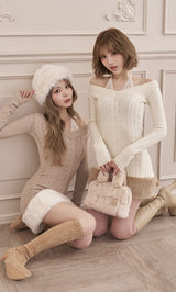【BEG】163cm/FREE【WHT】165cm/FREE