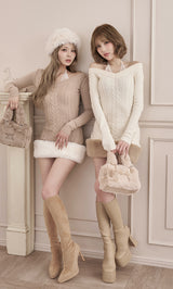 【BEG】163cm/FREE【WHT】165cm/FREE