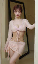 モデル：158cm（着用サイズ：FREE　着用カラー：PNK）