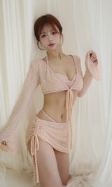 モデル：158cm（着用サイズ：FREE　着用カラー：PNK）